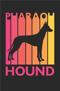 Pharaoh Hound Journal - Vintage Pharaoh Hound Notebook - Gift for Pharaoh Hound Lovers