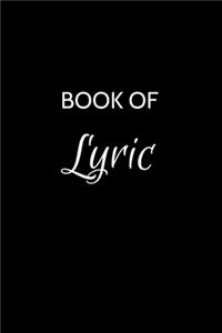 Book of Lyric
