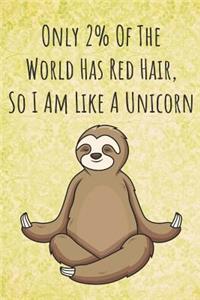 Only 2% Of The World Has Red Hair, So I Am Like A Unicorn
