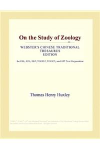 On the Study of Zoology (Webster's Chinese Traditional Thesaurus Edition)