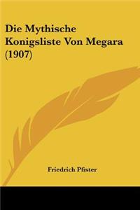 Mythische Konigsliste Von Megara (1907)