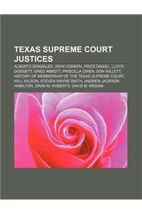 Texas Supreme Court Justices