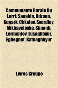 Communaute Rurale Du Lorri