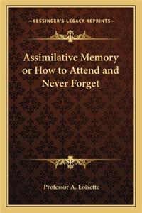 Assimilative Memory or How to Attend and Never Forget
