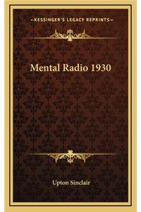 Mental Radio 1930