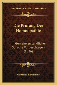 Prufung Der Homoopathie