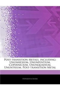 Articles on Post-Transition Metals, Including