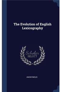 The Evolution of English Lexicography