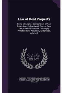 Law of Real Property