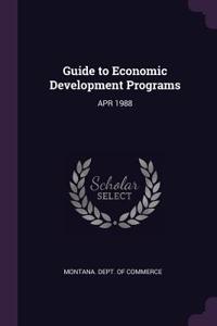 Guide to Economic Development Programs