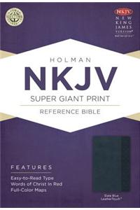 Super Giant Print Reference Bible-NKJV