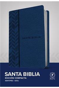 Santa Biblia Ntv, Edición Compacta (Sentipiel, Azul)