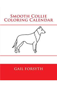 Smooth Collie Coloring Calendar