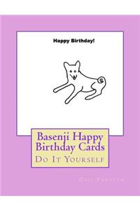 Basenji Happy Birthday Cards