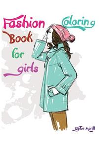 Fashion Coloring Book for girls