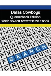Dallas Cowboys Quarterbacks Word Search Activity Puzzle Book