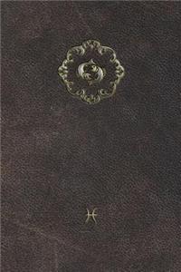 Monogram Pisces Journal