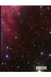 Sketchbook - Red Galaxy Deep Space