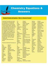 Chemistry Equations & Answers