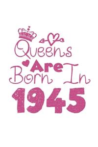 Queens Are Born In 1945 Notebook