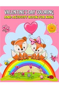 Valentine's Day Coloring And Activity Book For Kids