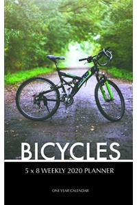 Bicycles 5 x 8 Weekly 2020 Planner