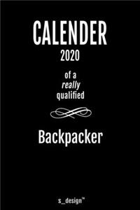 Calendar 2020 for Backpackers / Backpacker