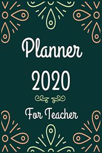 Planner 2020 for teacher
