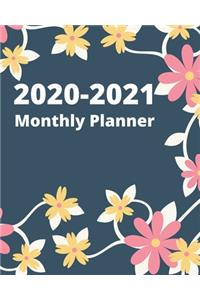 Monthly Planner 2020-2021 with 2020-2021 Calendar