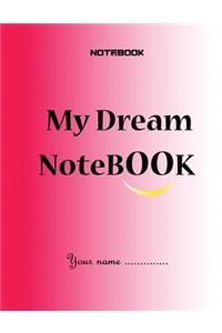 My dream Notebook ( Red )