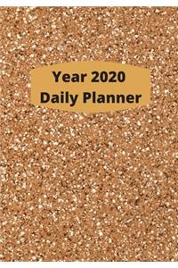 Year 2020 Fully Dated Monthly, Weekly And Daily Calender Planner