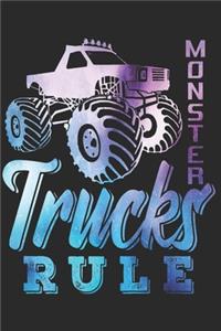 Monster Truck Notizbuch