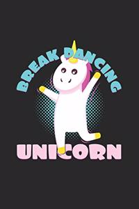 Breakdancing unicorn