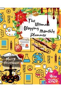 The Ultimate Merry Christmas Blogging Monthly Planner Year 2020