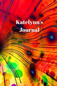 Katelynn's Journal: Personalized Lined Journal for Katelynn Diary Notebook 100 Pages, 6" x 9" (15.24 x 22.86 cm), Durable Soft Cover