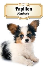 Papillon Notebook: - Composition Book 150 pages 6 x 9 in. - Wide Ruled - Writing Notebook - Lined Paper - Soft Cover - Plain Journal