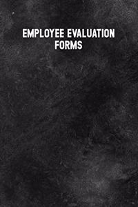 Employee Evaluation Forms