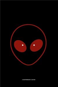 Alien funny notebook