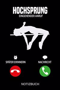 Hochsprung Eingehender Anruf