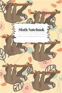 Sloth notebook