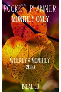 Pocket Planner Monthly Only