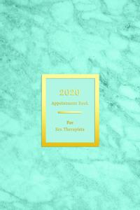 2020 Appointment Book For Sex Therapists