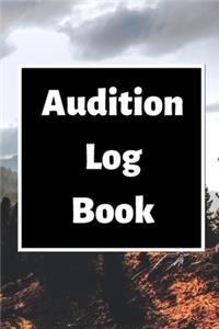 Audition Log Book