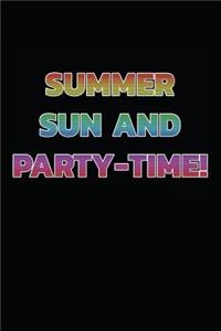 Summer Sun and Party Time