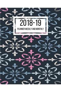2018-19 Planner Weekly and Monthly
