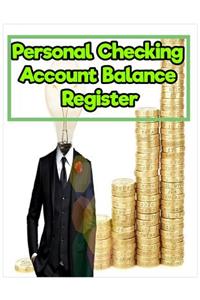 Personal Checking Account Balance Register