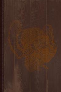 Vintage Turkey Tee Journal Notebook