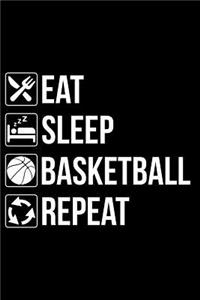 Eat Sleep Basketball Repeat