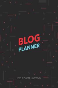 Blog Planner Pro Blogger Notebook