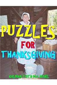 Puzzles for Thanksgiving